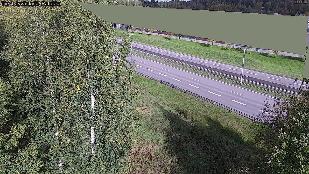 Weather Camera Image Road 4 Jyväskylä, Palokka, Jyväskylä, Keski-Suomi