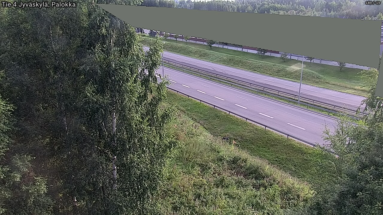 Weather Camera Image Road 4 Jyväskylä, Palokka, Jyväskylä, Keski-Suomi