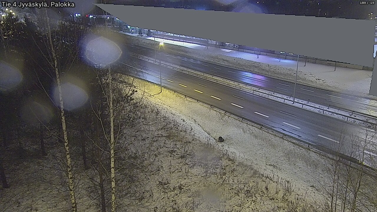 Weather Camera Image Väg 4 Jyväskylä, Palokka, Jyväskylä, Keski-Suomi