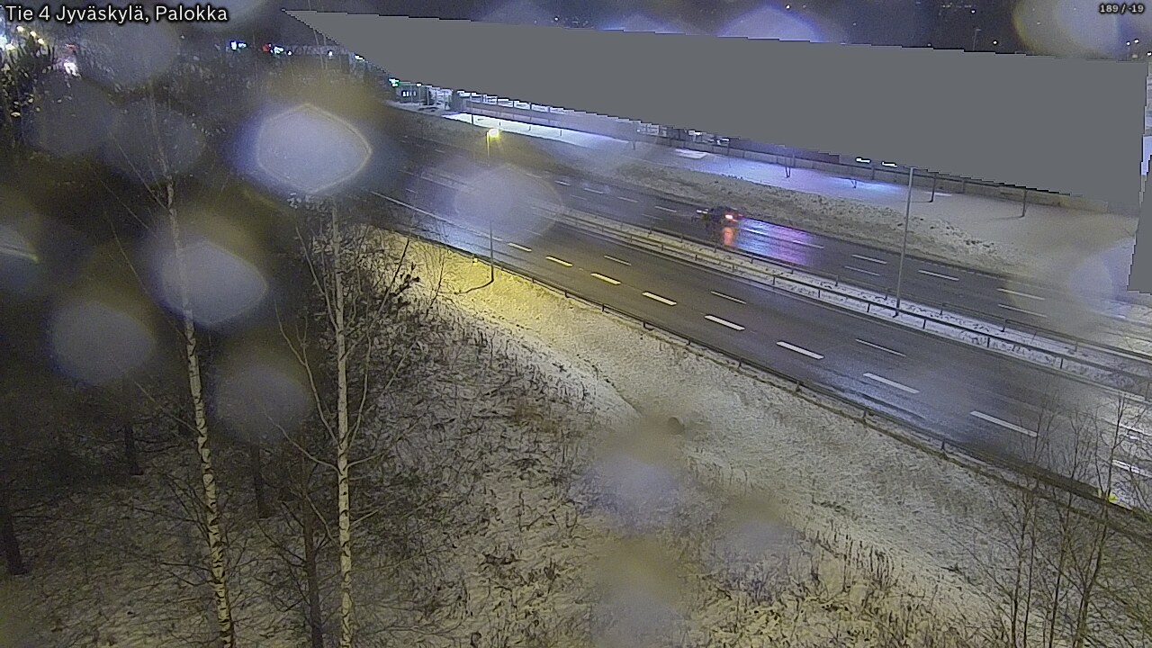 Weather Camera Image Väg 4 Jyväskylä, Palokka, Jyväskylä, Keski-Suomi