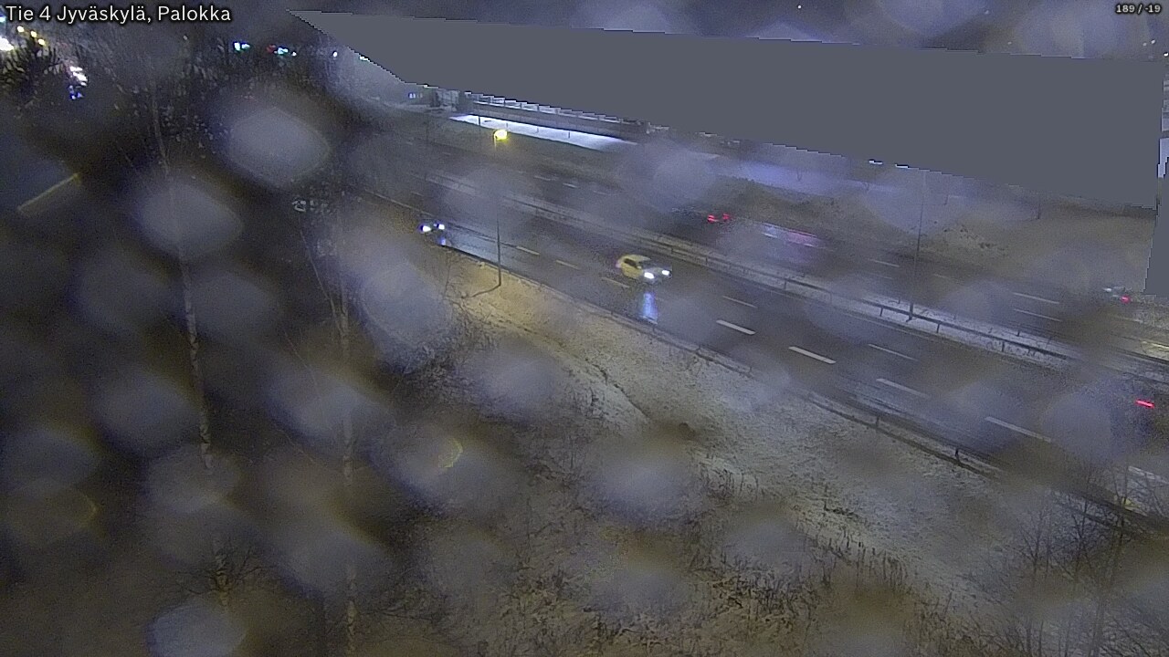 Weather Camera Image Väg 4 Jyväskylä, Palokka, Jyväskylä, Keski-Suomi