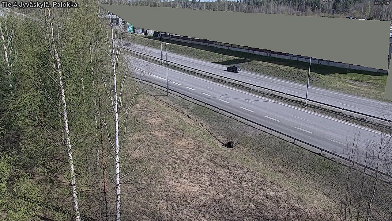 Weather Camera Image Road 4 Jyväskylä, Palokka, Jyväskylä, Keski-Suomi