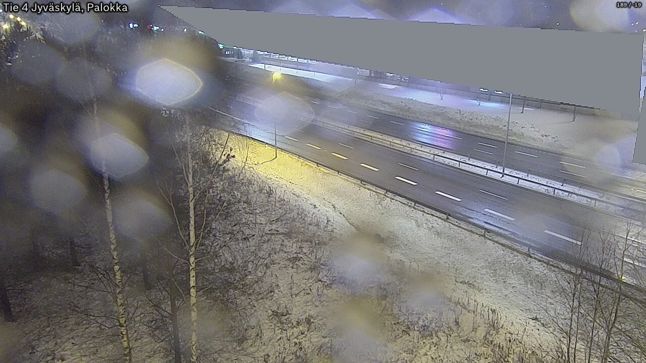 Weather Camera Image Väg 4 Jyväskylä, Palokka, Jyväskylä, Keski-Suomi