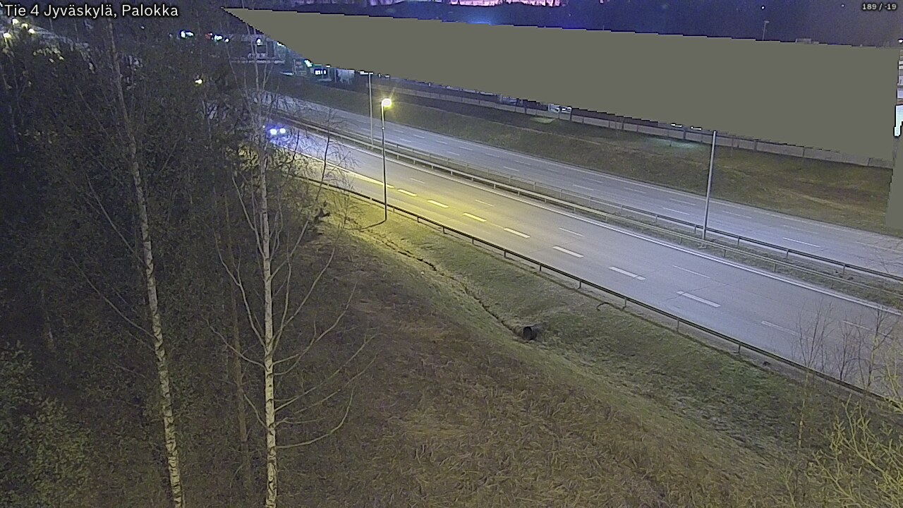 Weather Camera Image Väg 4 Jyväskylä, Palokka, Jyväskylä, Keski-Suomi