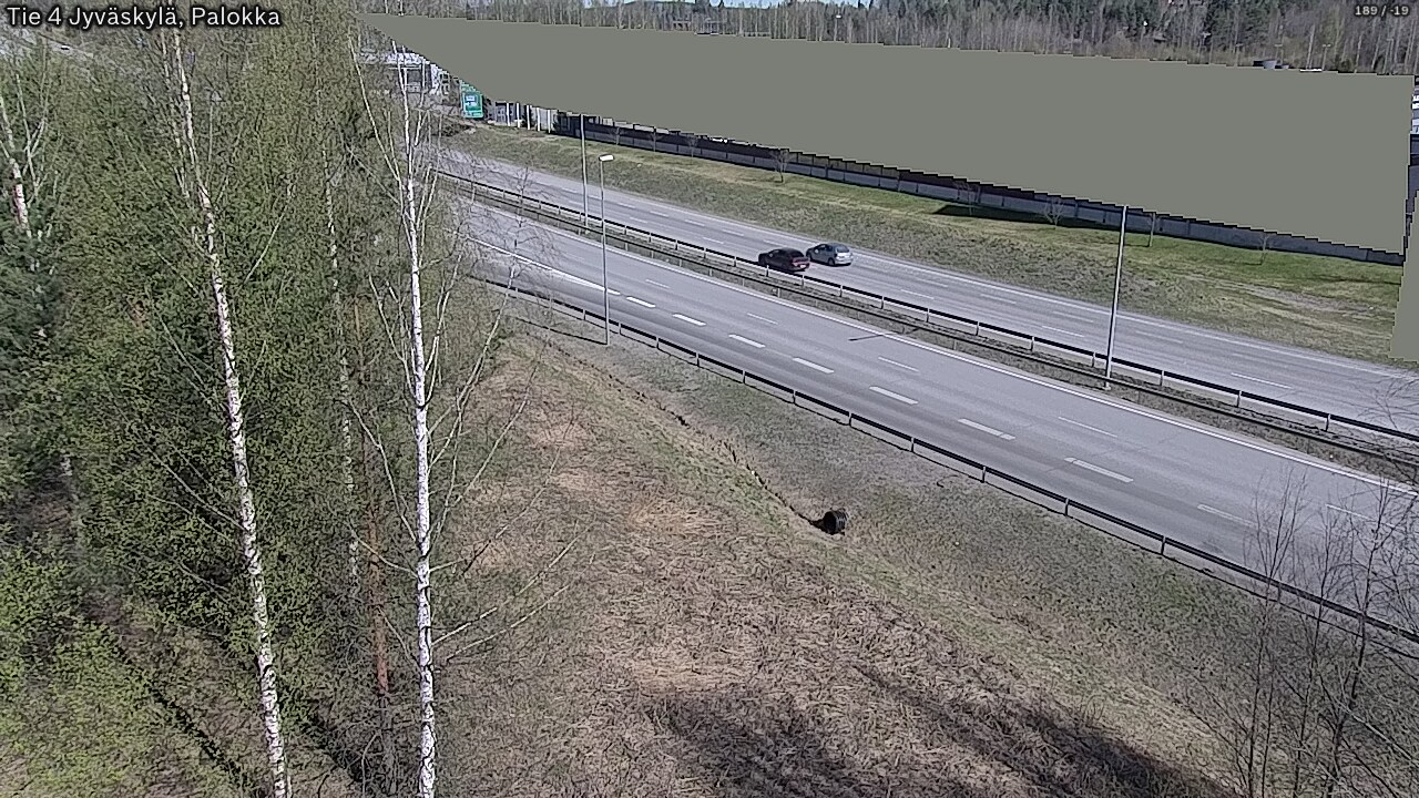 Weather Camera Image Road 4 Jyväskylä, Palokka, Jyväskylä, Keski-Suomi