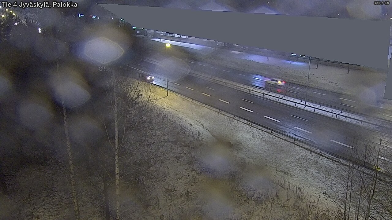 Weather Camera Image Väg 4 Jyväskylä, Palokka, Jyväskylä, Keski-Suomi