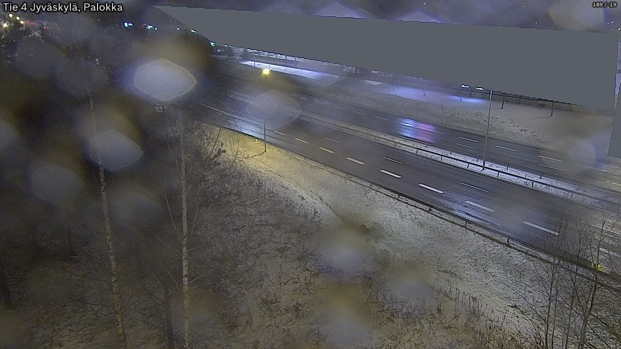 Weather Camera Image Väg 4 Jyväskylä, Palokka, Jyväskylä, Keski-Suomi