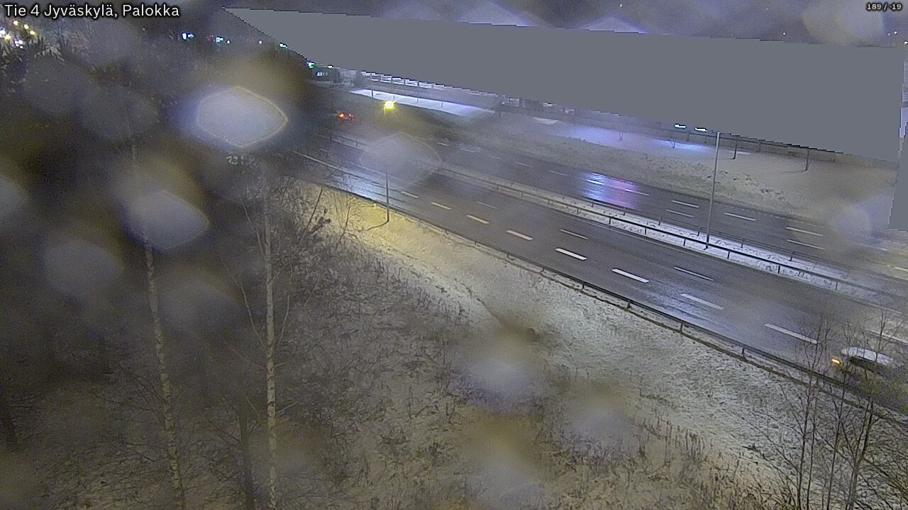 Weather Camera Image Väg 4 Jyväskylä, Palokka, Jyväskylä, Keski-Suomi