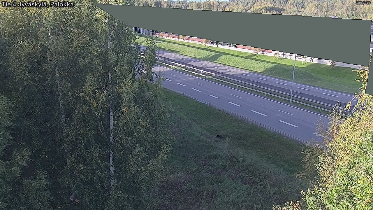 Weather Camera Image Road 4 Jyväskylä, Palokka, Jyväskylä, Keski-Suomi
