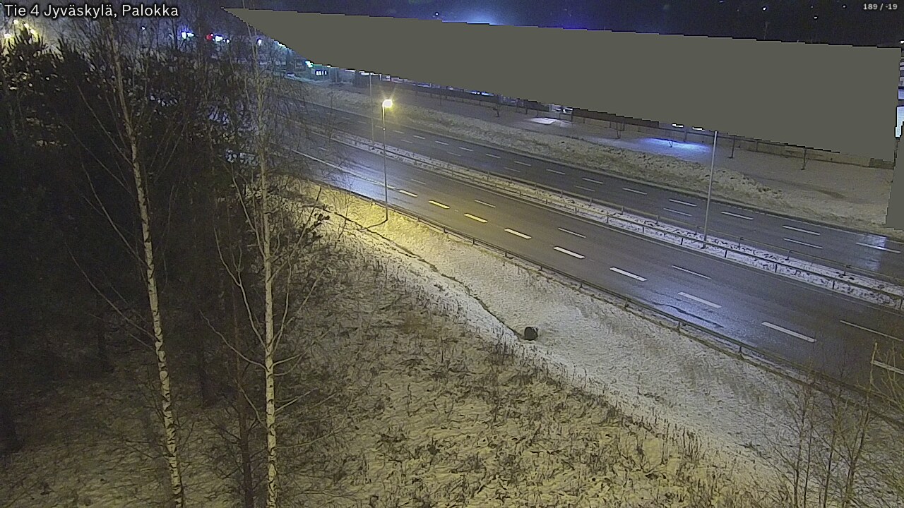 Weather Camera Image Väg 4 Jyväskylä, Palokka, Jyväskylä, Keski-Suomi