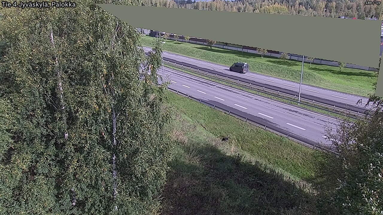 Weather Camera Image Road 4 Jyväskylä, Palokka, Jyväskylä, Keski-Suomi