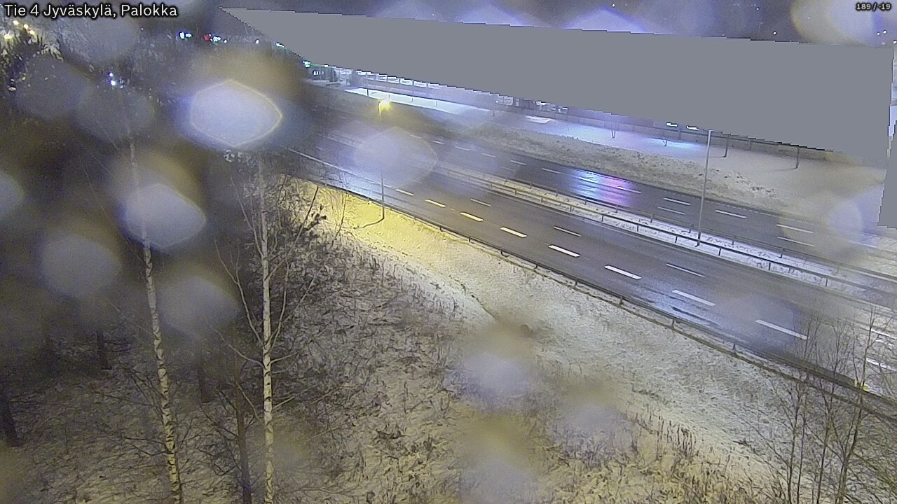 Weather Camera Image Väg 4 Jyväskylä, Palokka, Jyväskylä, Keski-Suomi