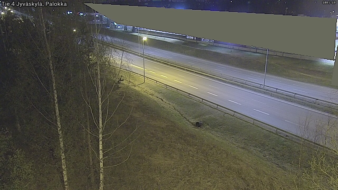 Weather Camera Image Väg 4 Jyväskylä, Palokka, Jyväskylä, Keski-Suomi