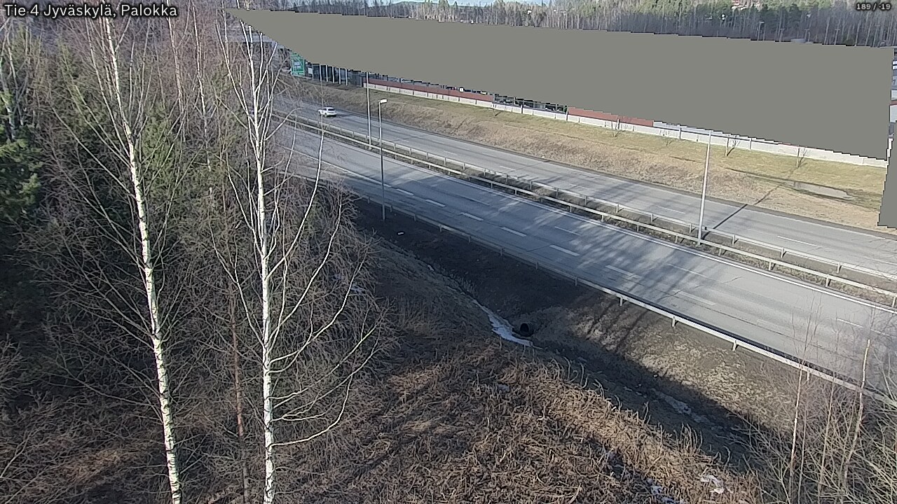 Weather Camera Image Road 4 Jyväskylä, Palokka, Jyväskylä, Keski-Suomi
