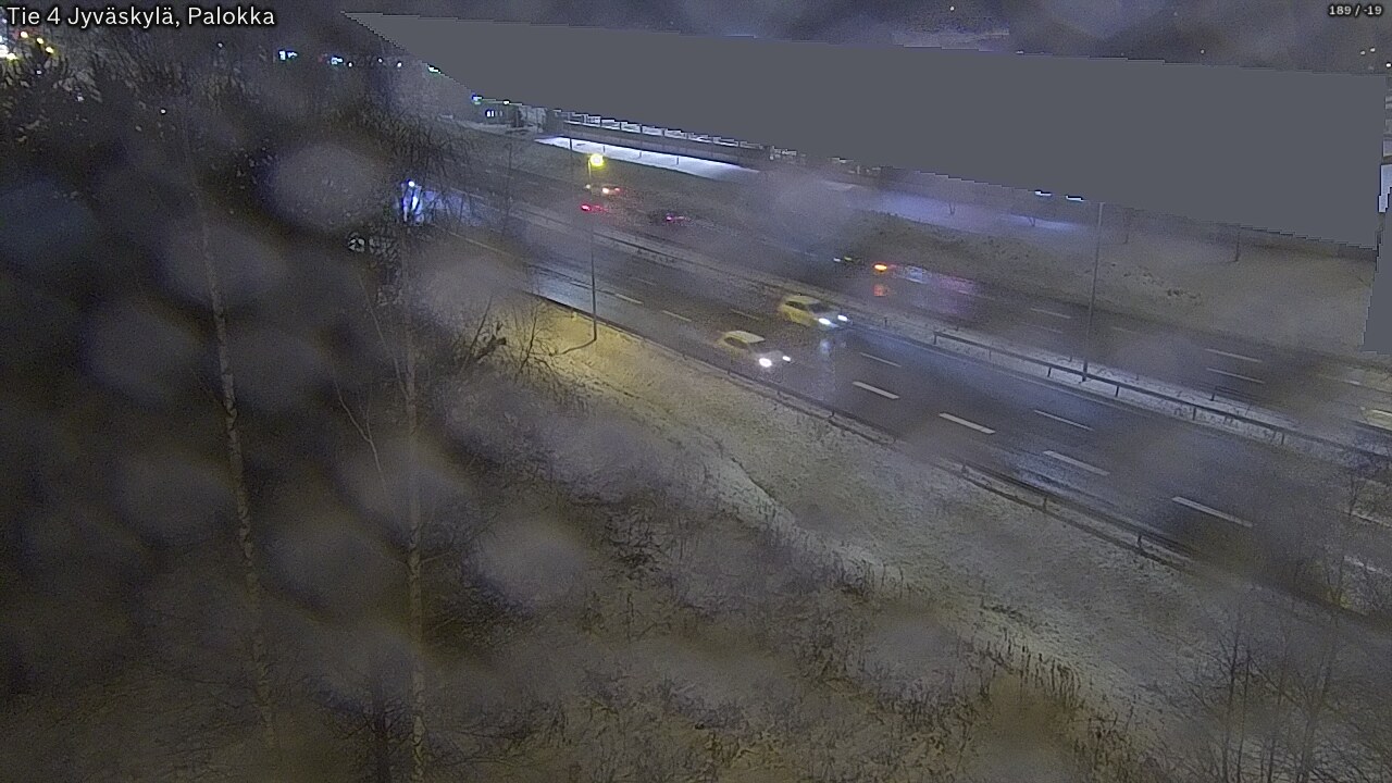Weather Camera Image Väg 4 Jyväskylä, Palokka, Jyväskylä, Keski-Suomi