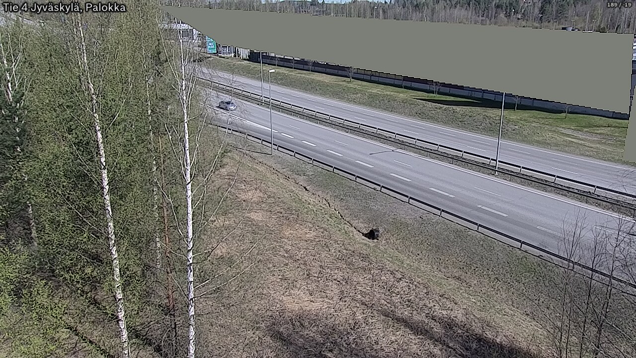 Weather Camera Image Road 4 Jyväskylä, Palokka, Jyväskylä, Keski-Suomi