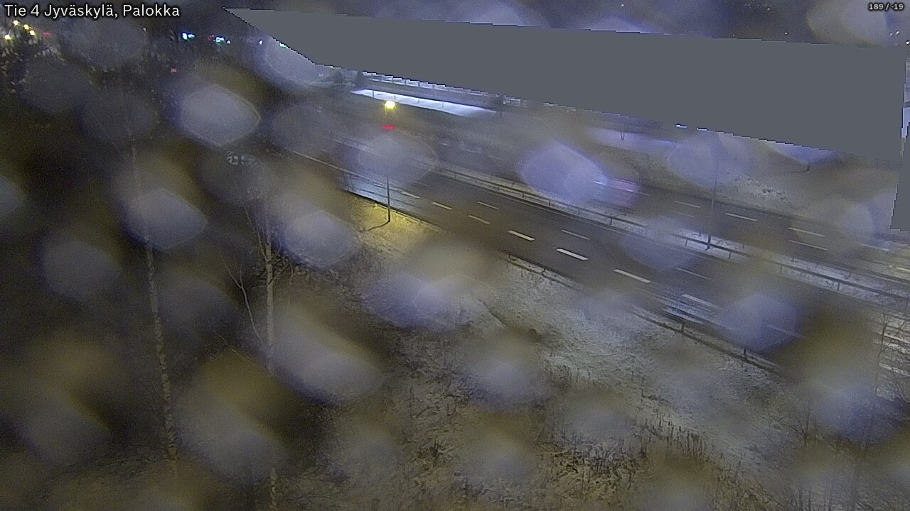 Weather Camera Image Väg 4 Jyväskylä, Palokka, Jyväskylä, Keski-Suomi