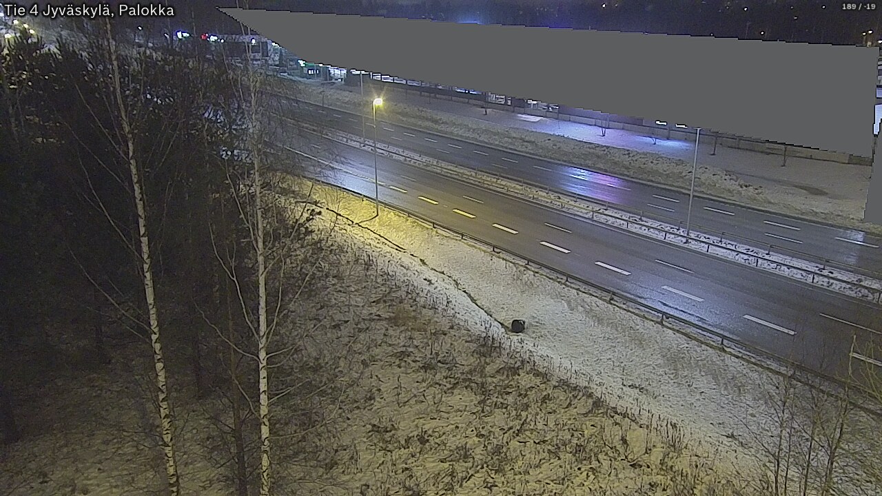 Weather Camera Image Väg 4 Jyväskylä, Palokka, Jyväskylä, Keski-Suomi