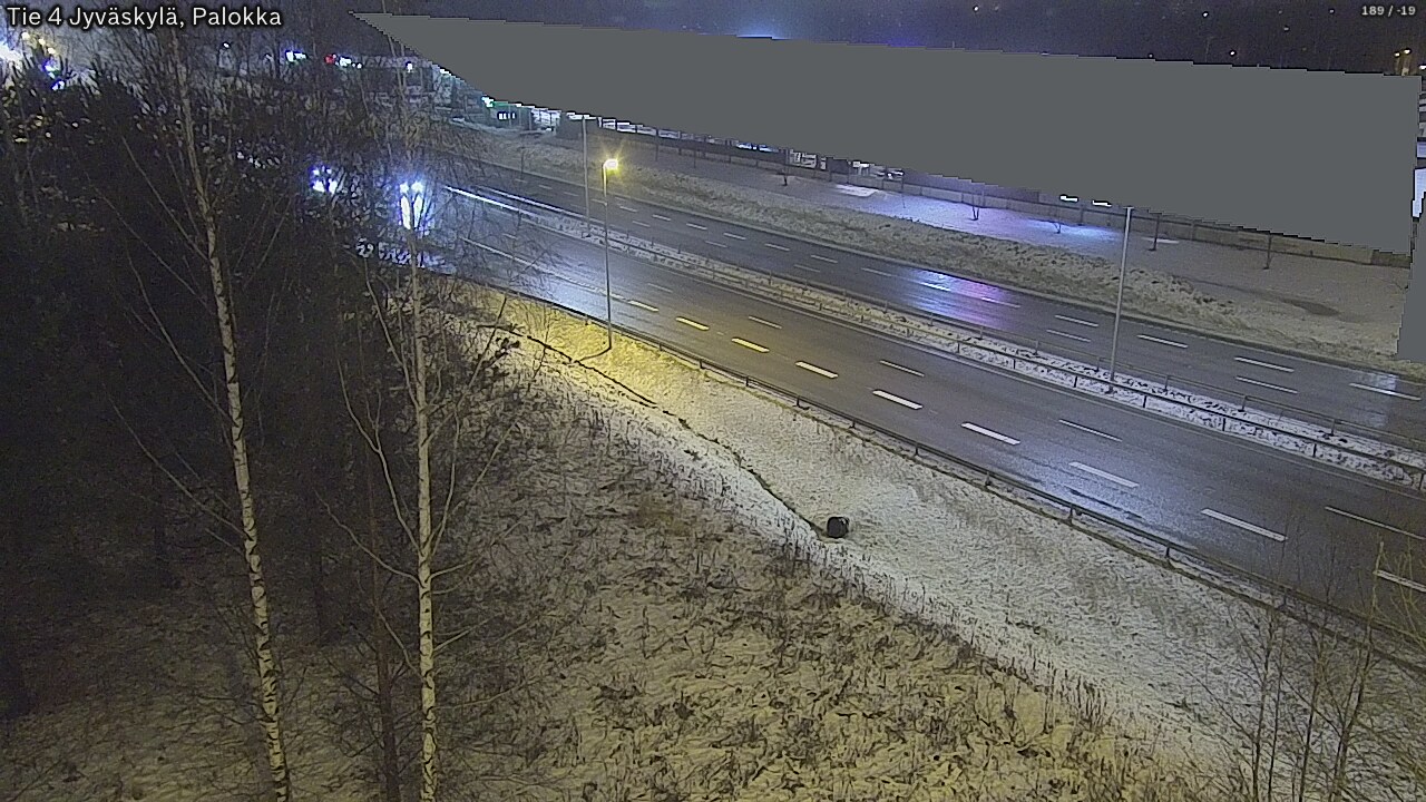 Weather Camera Image Väg 4 Jyväskylä, Palokka, Jyväskylä, Keski-Suomi