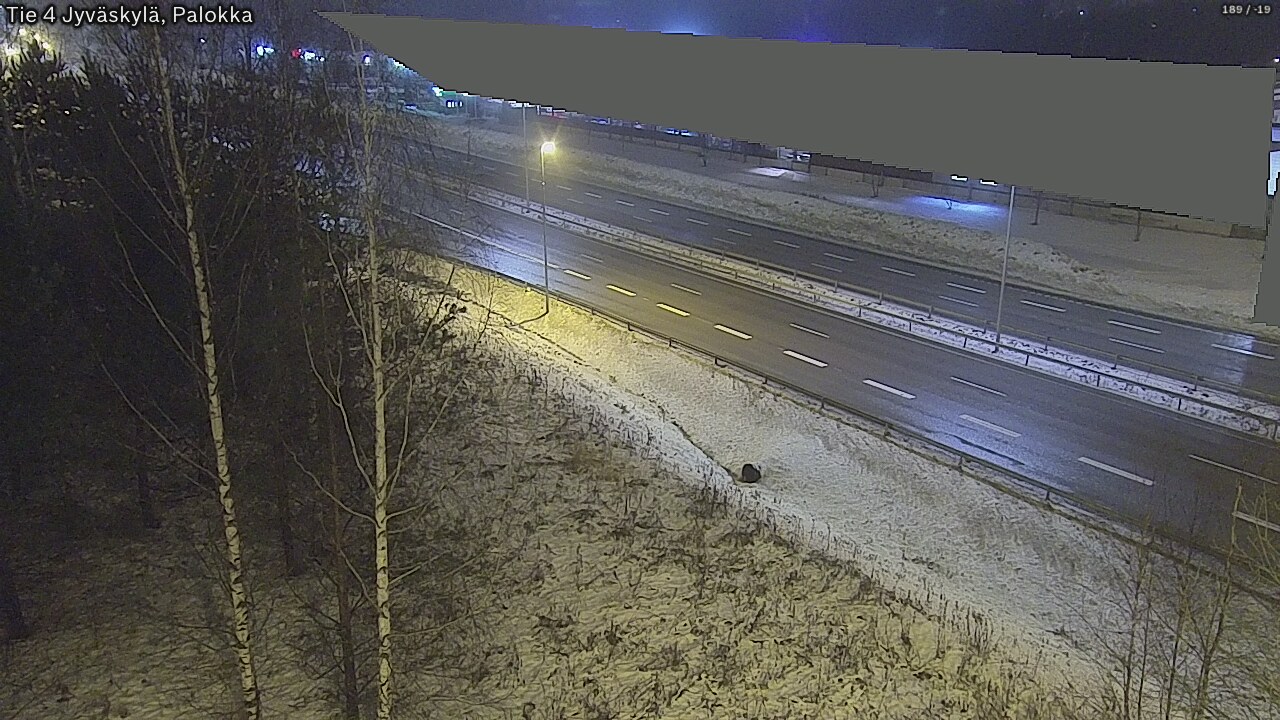 Weather Camera Image Väg 4 Jyväskylä, Palokka, Jyväskylä, Keski-Suomi