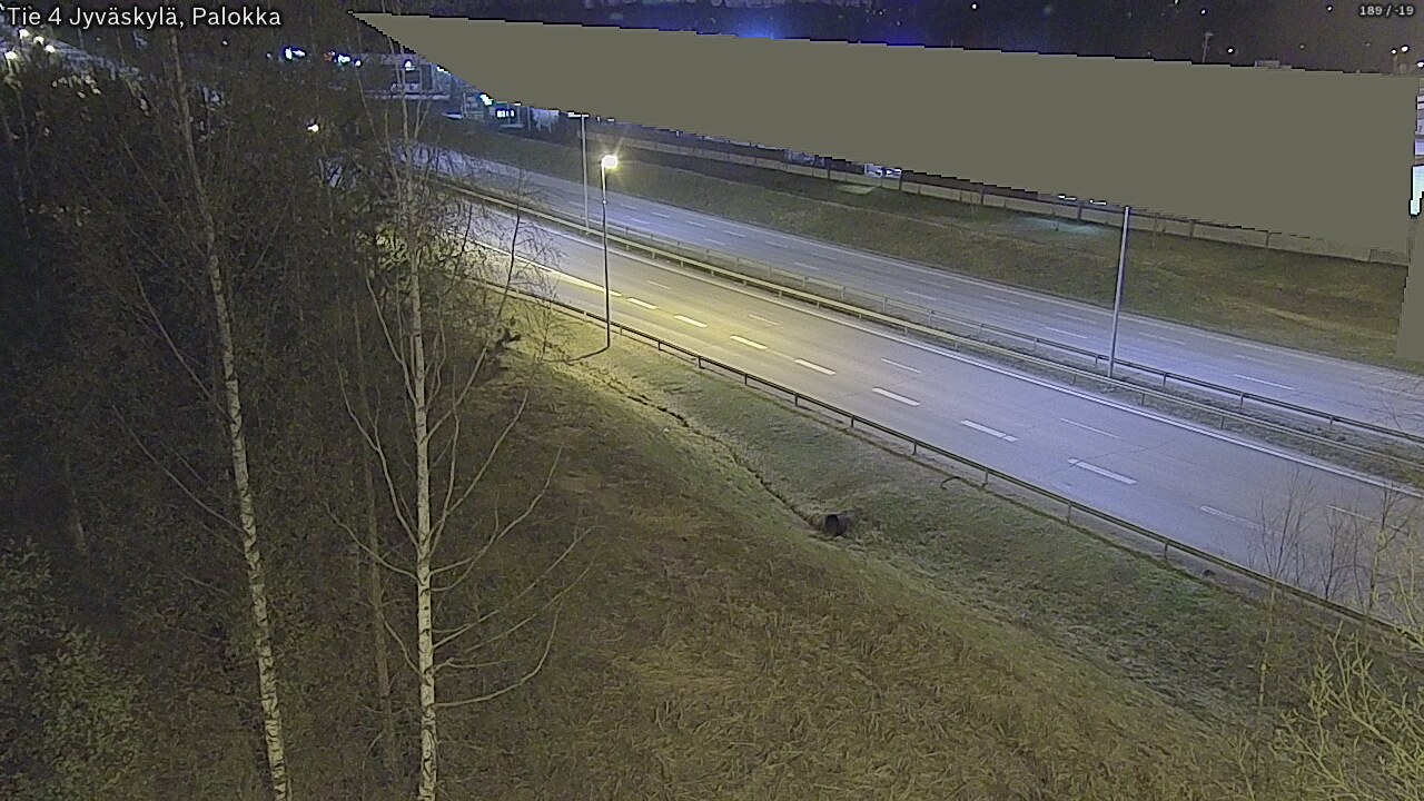 Weather Camera Image Road 4 Jyväskylä, Palokka, Jyväskylä, Keski-Suomi