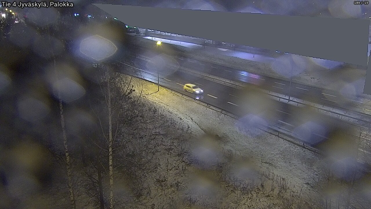 Weather Camera Image Väg 4 Jyväskylä, Palokka, Jyväskylä, Keski-Suomi