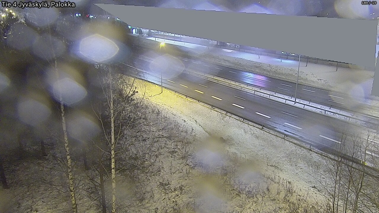 Weather Camera Image Väg 4 Jyväskylä, Palokka, Jyväskylä, Keski-Suomi
