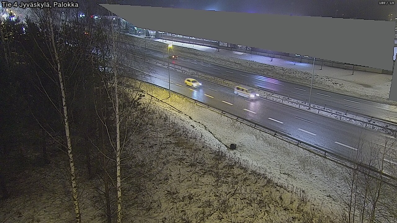 Weather Camera Image Väg 4 Jyväskylä, Palokka, Jyväskylä, Keski-Suomi