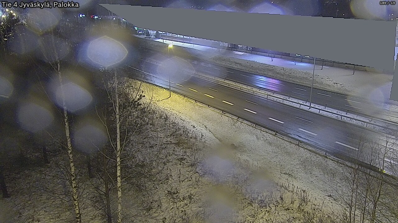 Weather Camera Image Väg 4 Jyväskylä, Palokka, Jyväskylä, Keski-Suomi