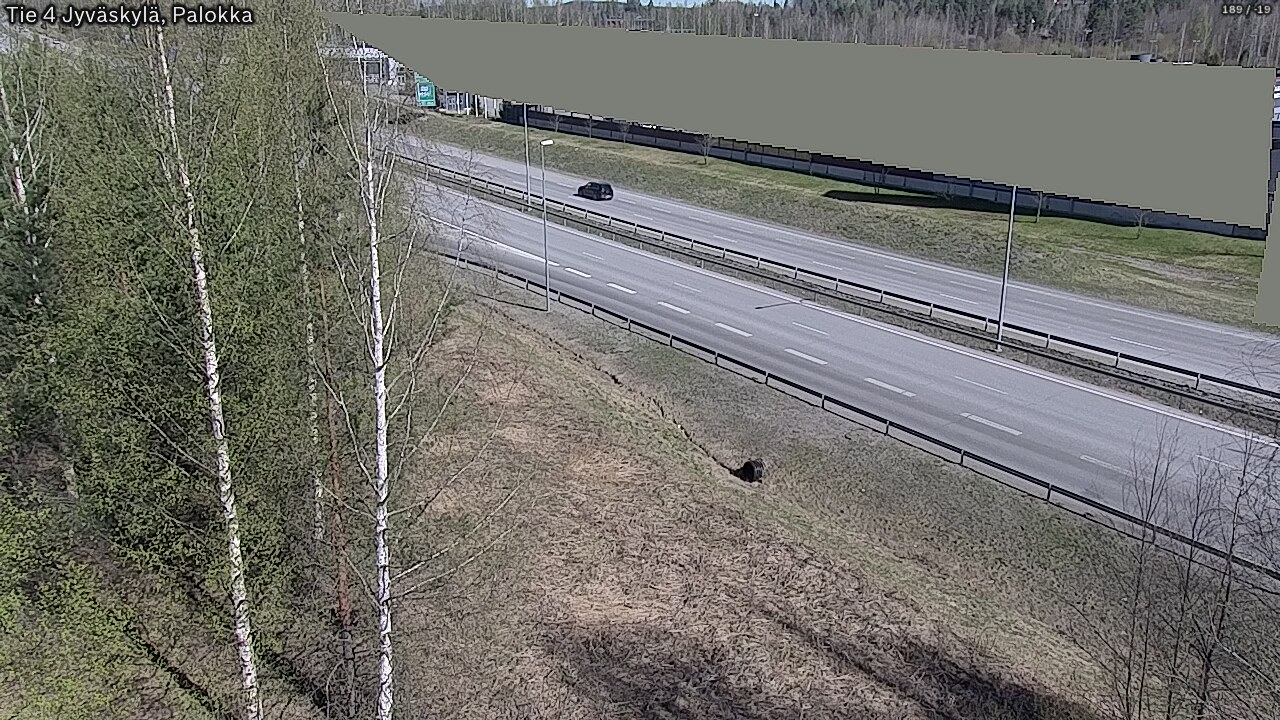 Weather Camera Image Road 4 Jyväskylä, Palokka, Jyväskylä, Keski-Suomi