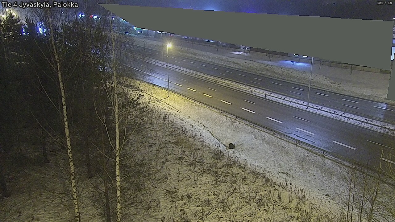 Weather Camera Image Väg 4 Jyväskylä, Palokka, Jyväskylä, Keski-Suomi