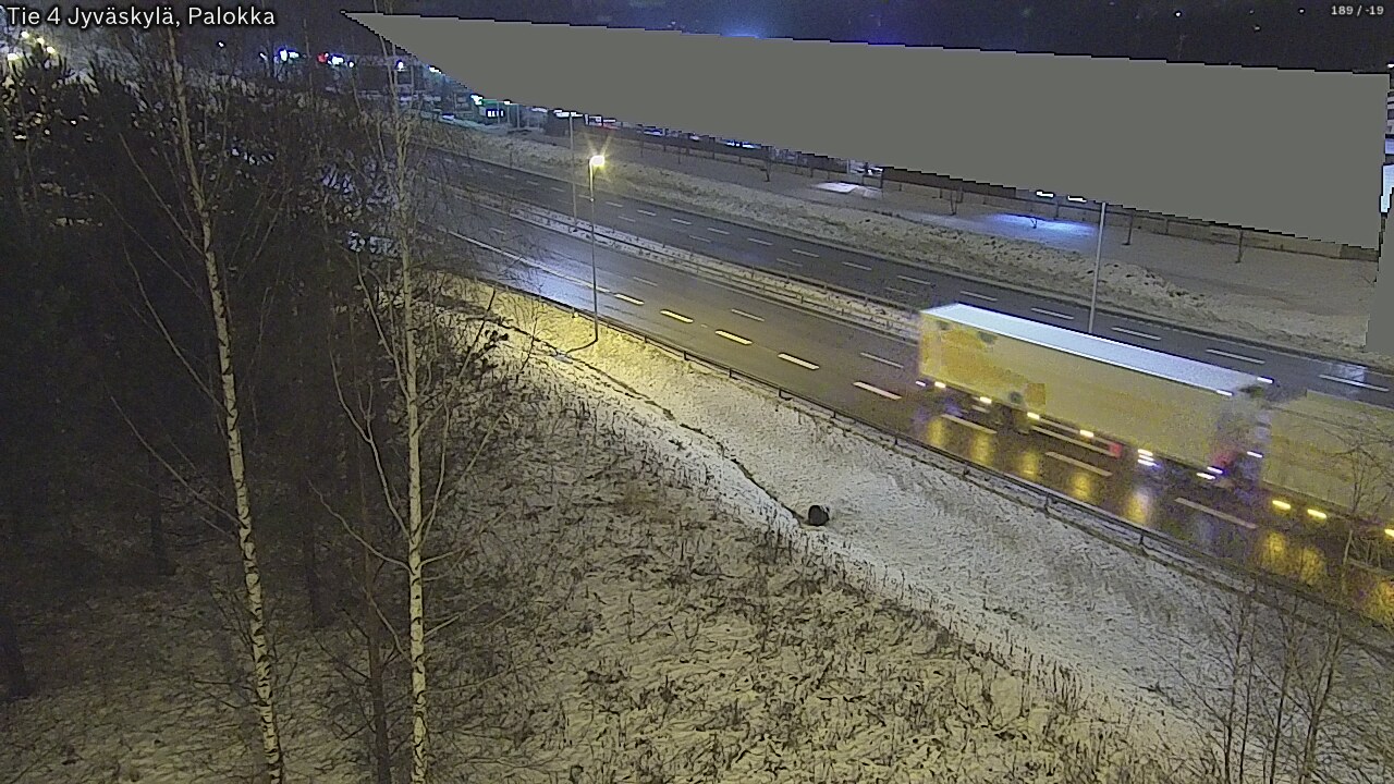 Weather Camera Image Väg 4 Jyväskylä, Palokka, Jyväskylä, Keski-Suomi