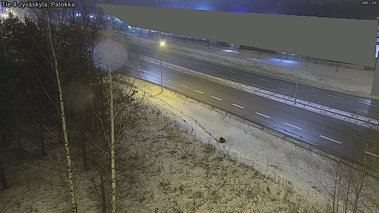 Weather Camera Image Väg 4 Jyväskylä, Palokka, Jyväskylä, Keski-Suomi