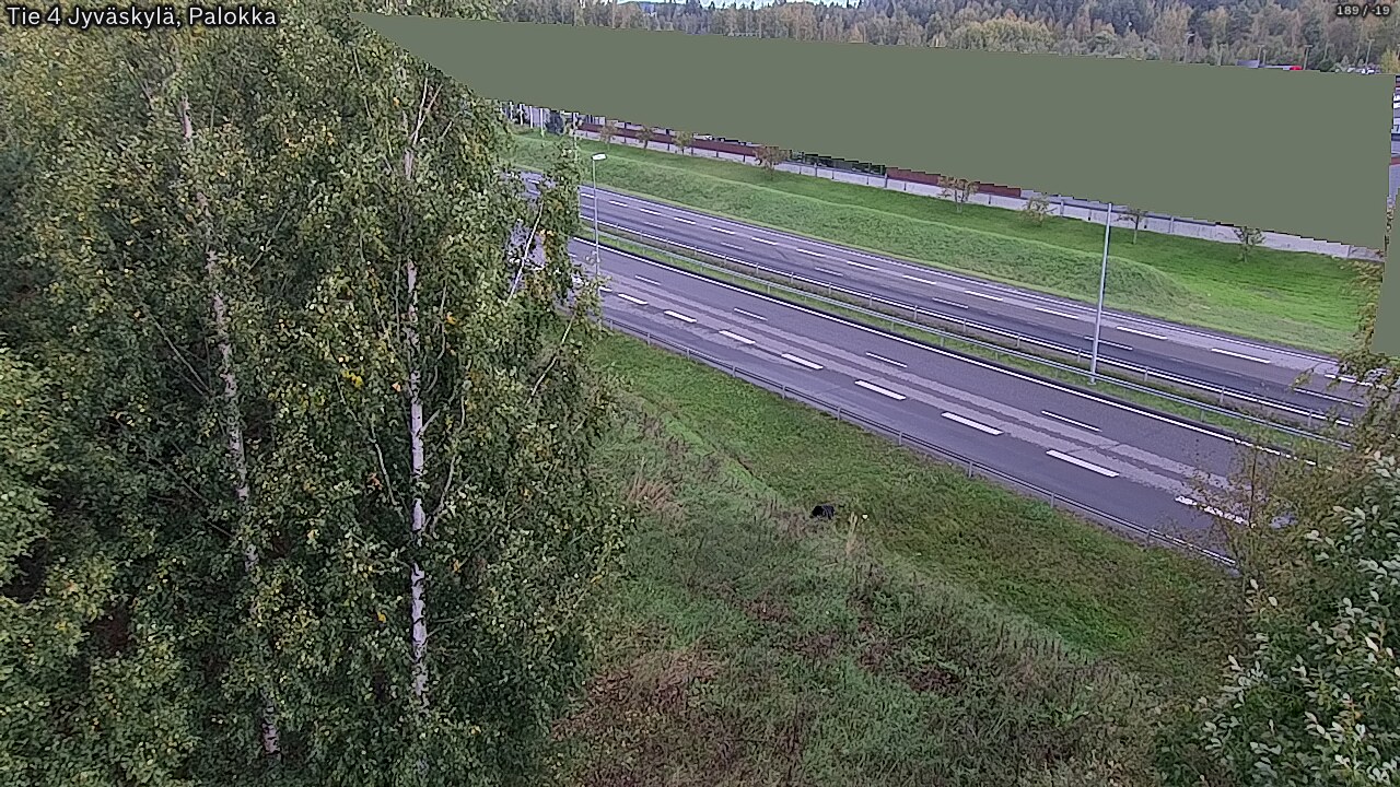 Weather Camera Image Road 4 Jyväskylä, Palokka, Jyväskylä, Keski-Suomi