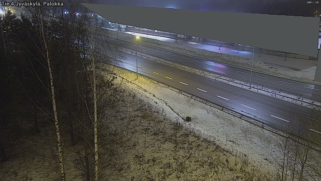 Weather Camera Image Väg 4 Jyväskylä, Palokka, Jyväskylä, Keski-Suomi