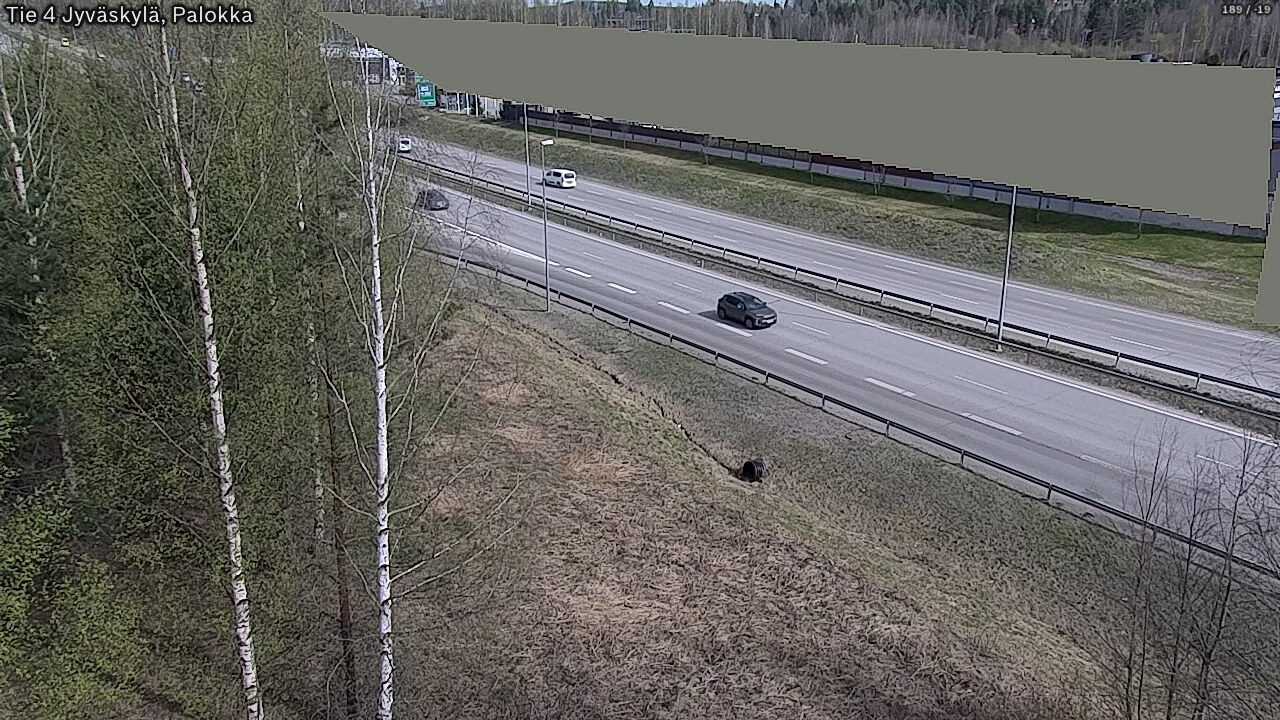 Weather Camera Image Road 4 Jyväskylä, Palokka, Jyväskylä, Keski-Suomi