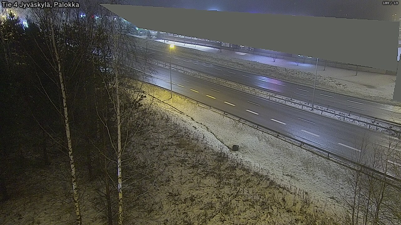 Weather Camera Image Väg 4 Jyväskylä, Palokka, Jyväskylä, Keski-Suomi