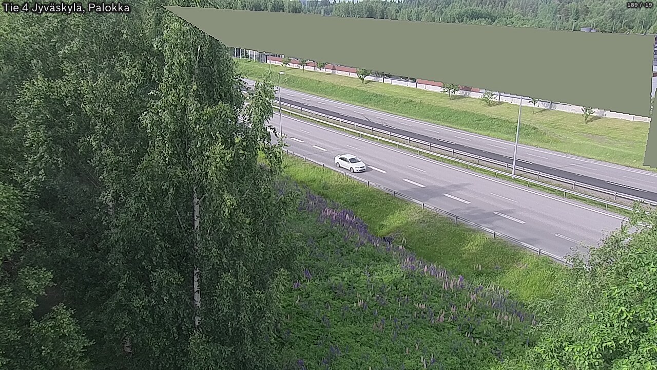 Kelikamerat Kuva Tie 4 Jyväskylä, Palokka, Jyväskylä, Keski-Suomi