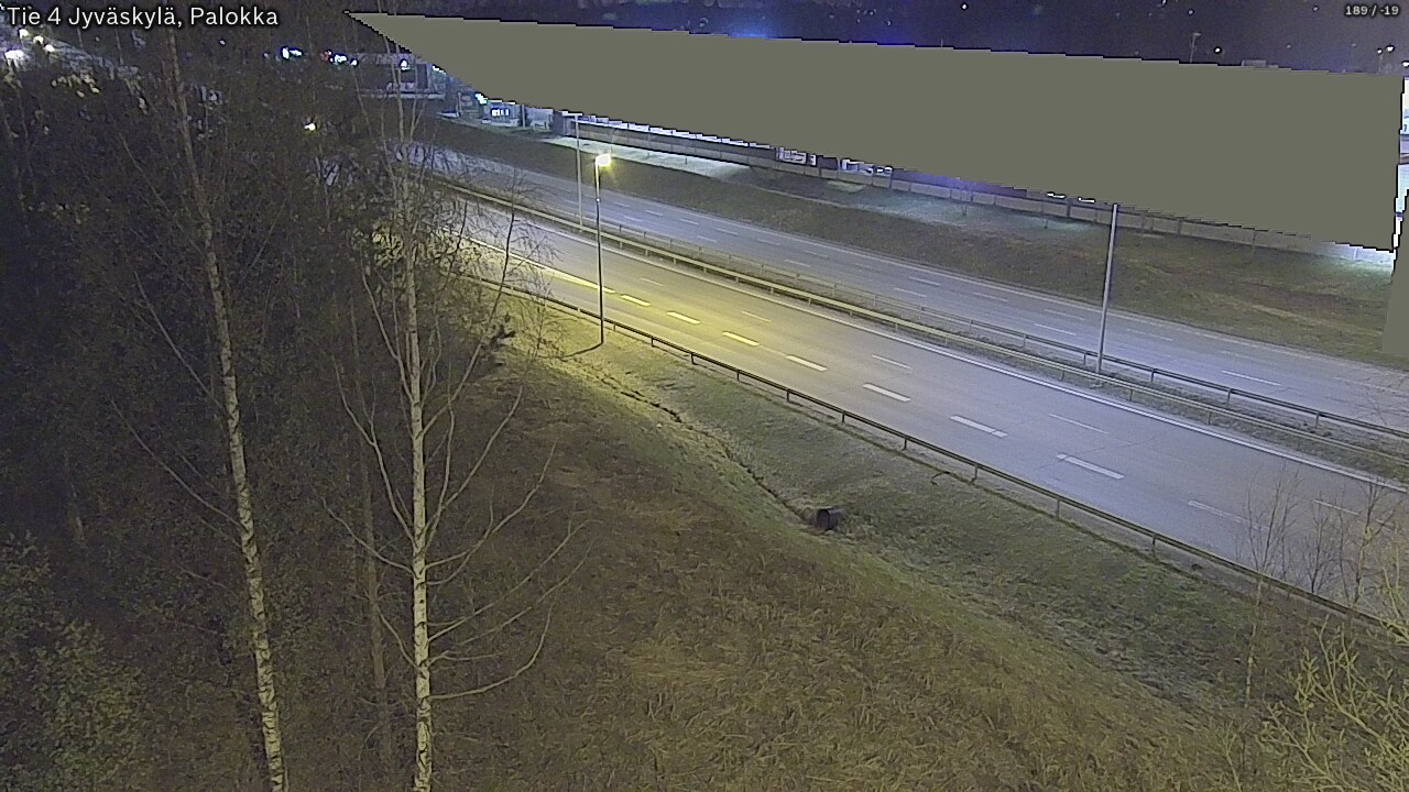 Weather Camera Image Väg 4 Jyväskylä, Palokka, Jyväskylä, Keski-Suomi