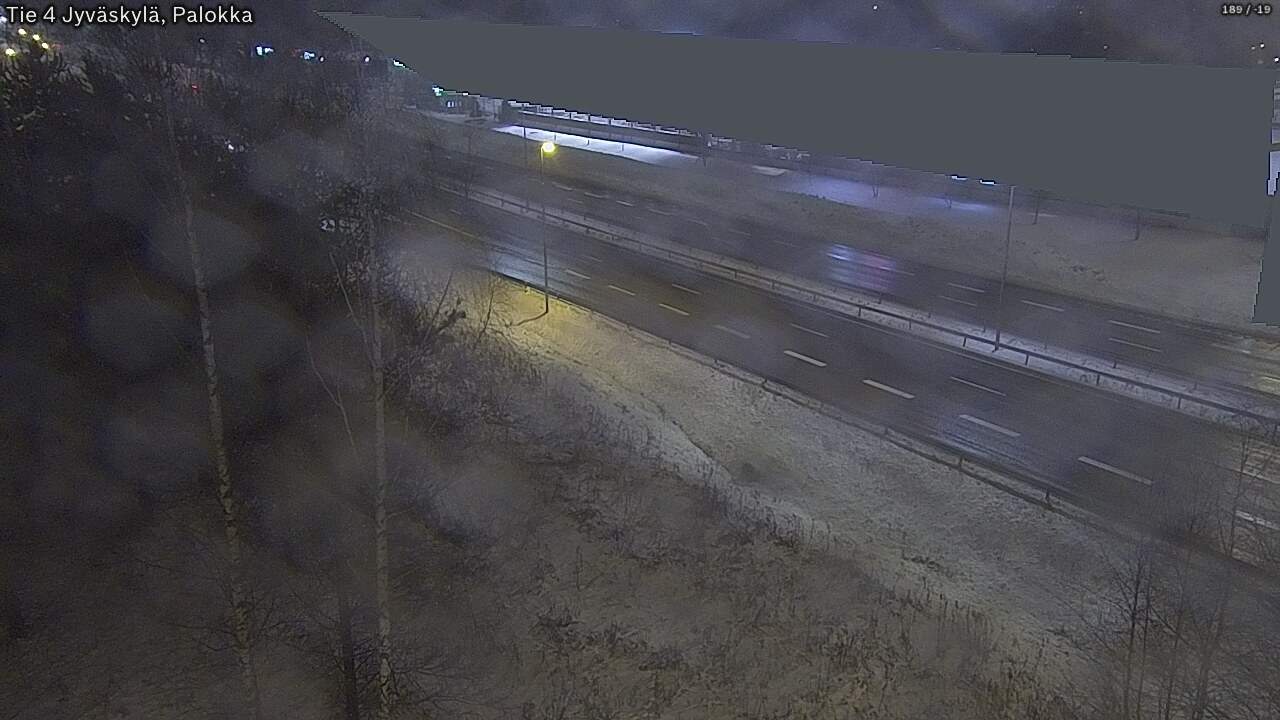 Weather Camera Image Väg 4 Jyväskylä, Palokka, Jyväskylä, Keski-Suomi