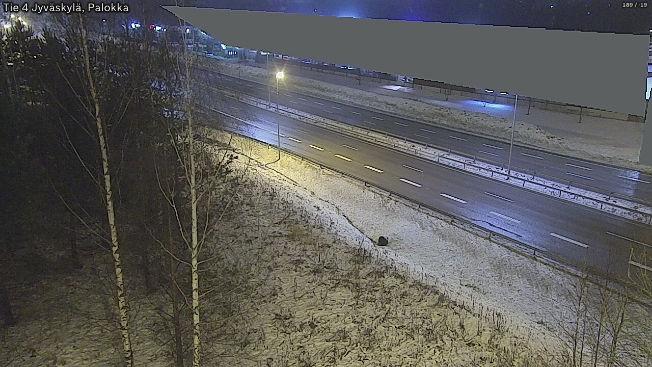 Weather Camera Image Väg 4 Jyväskylä, Palokka, Jyväskylä, Keski-Suomi