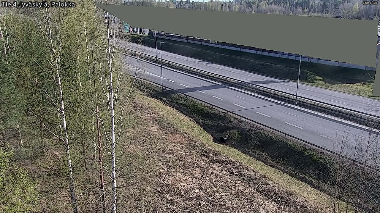 Weather Camera Image Road 4 Jyväskylä, Palokka, Jyväskylä, Keski-Suomi