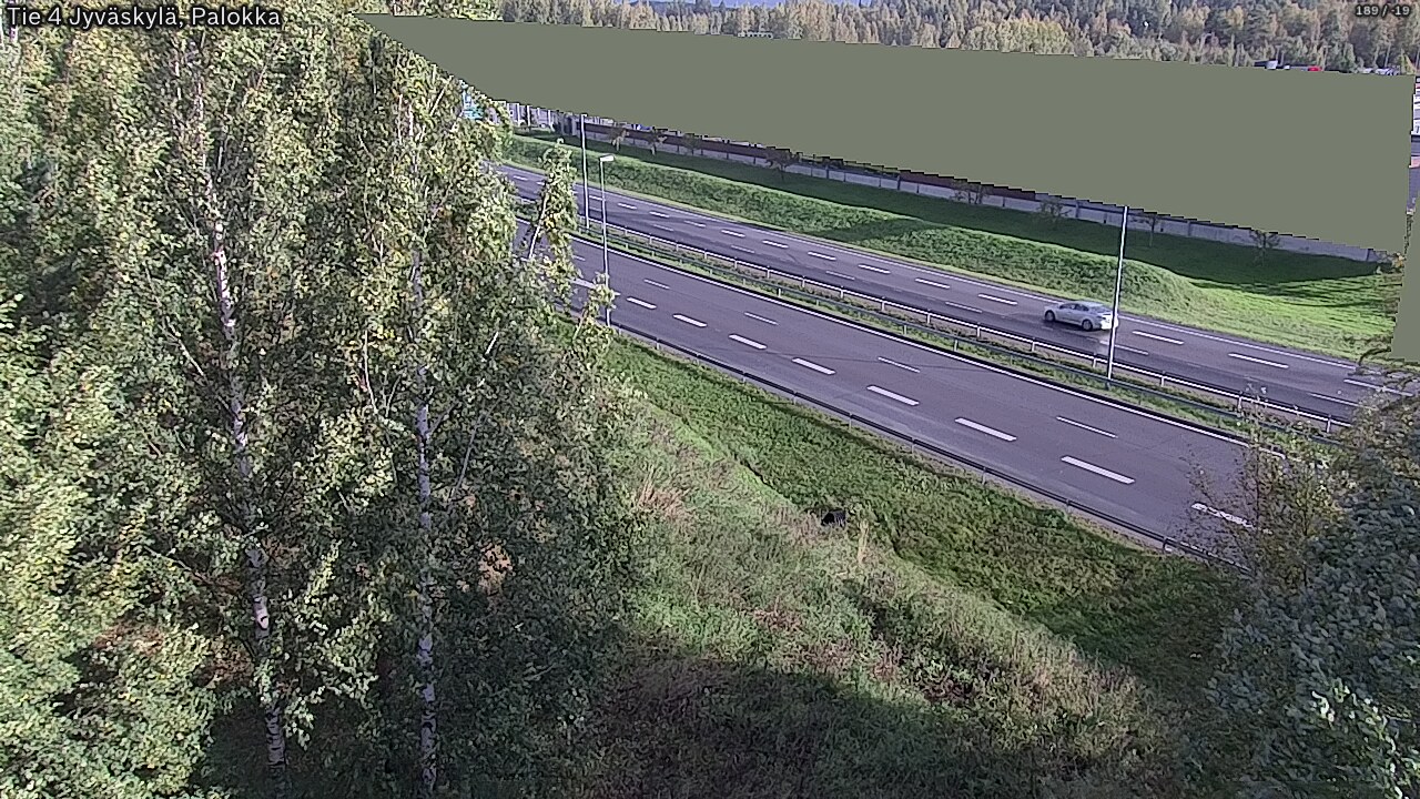 Weather Camera Image Väg 4 Jyväskylä, Palokka, Jyväskylä, Keski-Suomi