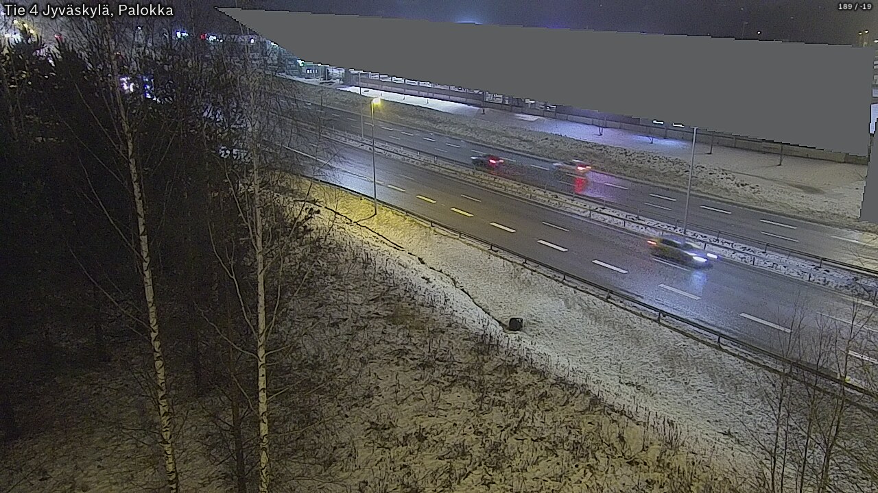 Weather Camera Image Väg 4 Jyväskylä, Palokka, Jyväskylä, Keski-Suomi