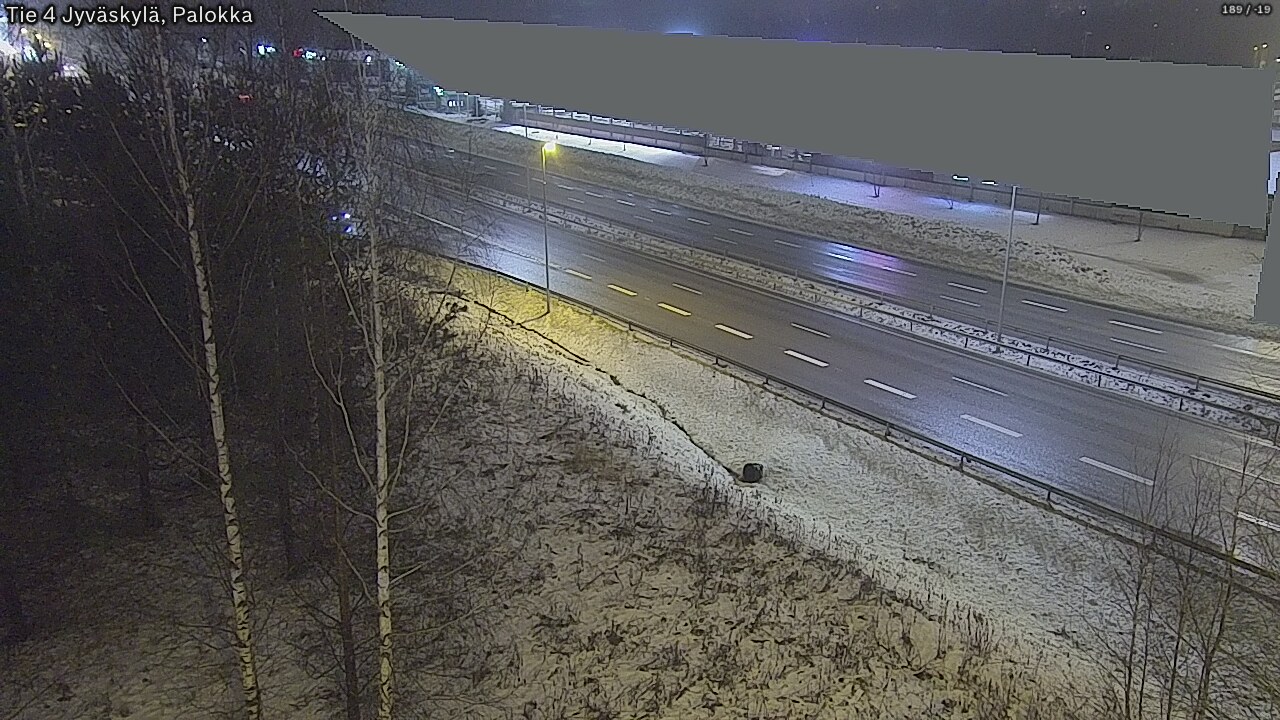 Weather Camera Image Väg 4 Jyväskylä, Palokka, Jyväskylä, Keski-Suomi