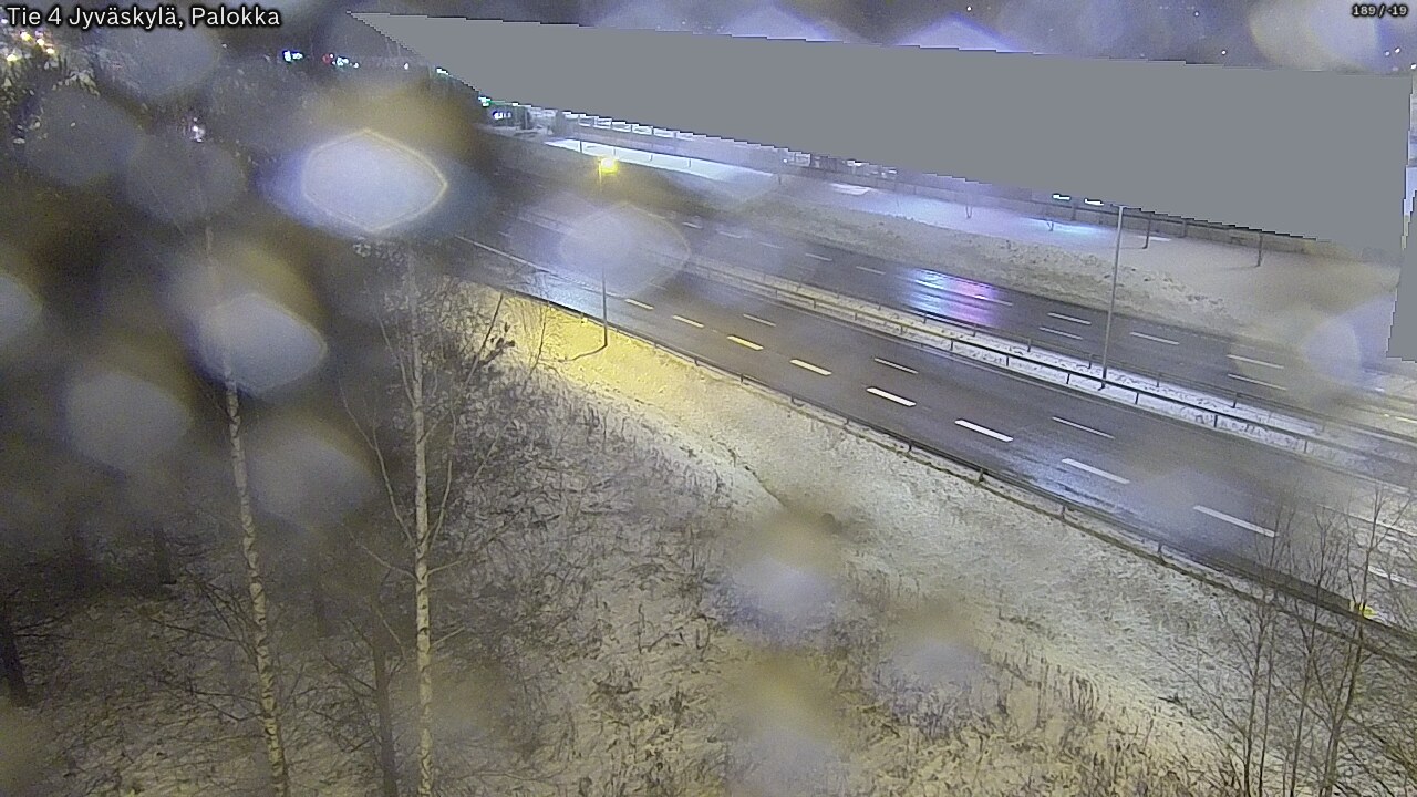 Weather Camera Image Väg 4 Jyväskylä, Palokka, Jyväskylä, Keski-Suomi