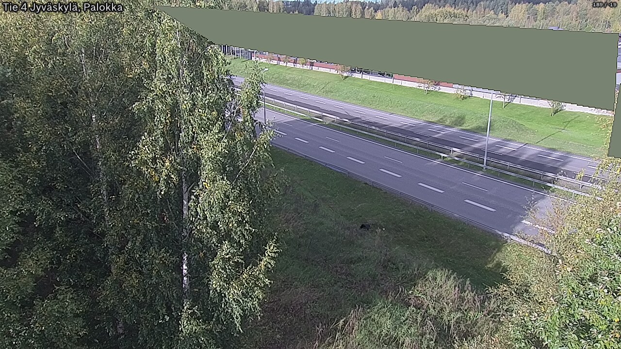 Weather Camera Image Road 4 Jyväskylä, Palokka, Jyväskylä, Keski-Suomi