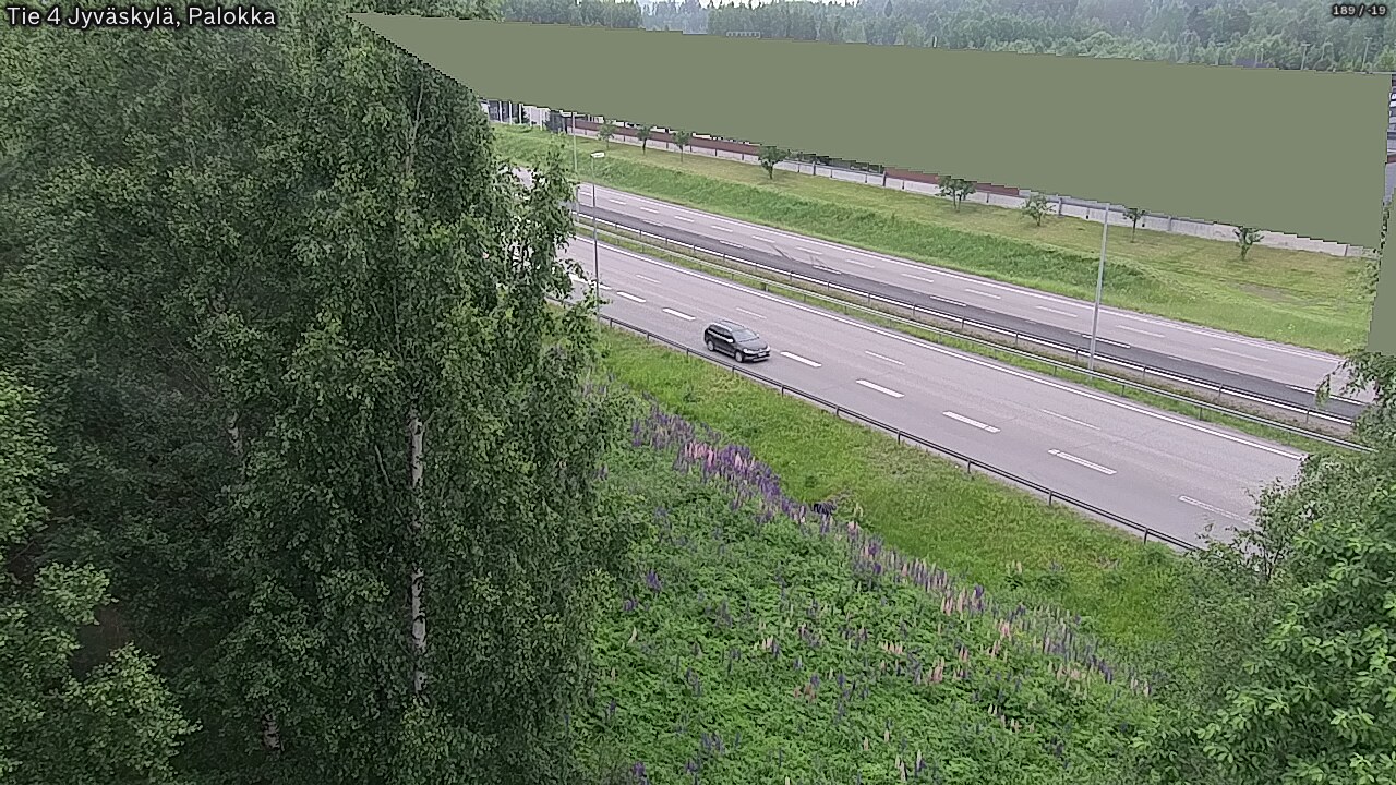 Kelikamerat Kuva Tie 4 Jyväskylä, Palokka, Jyväskylä, Keski-Suomi