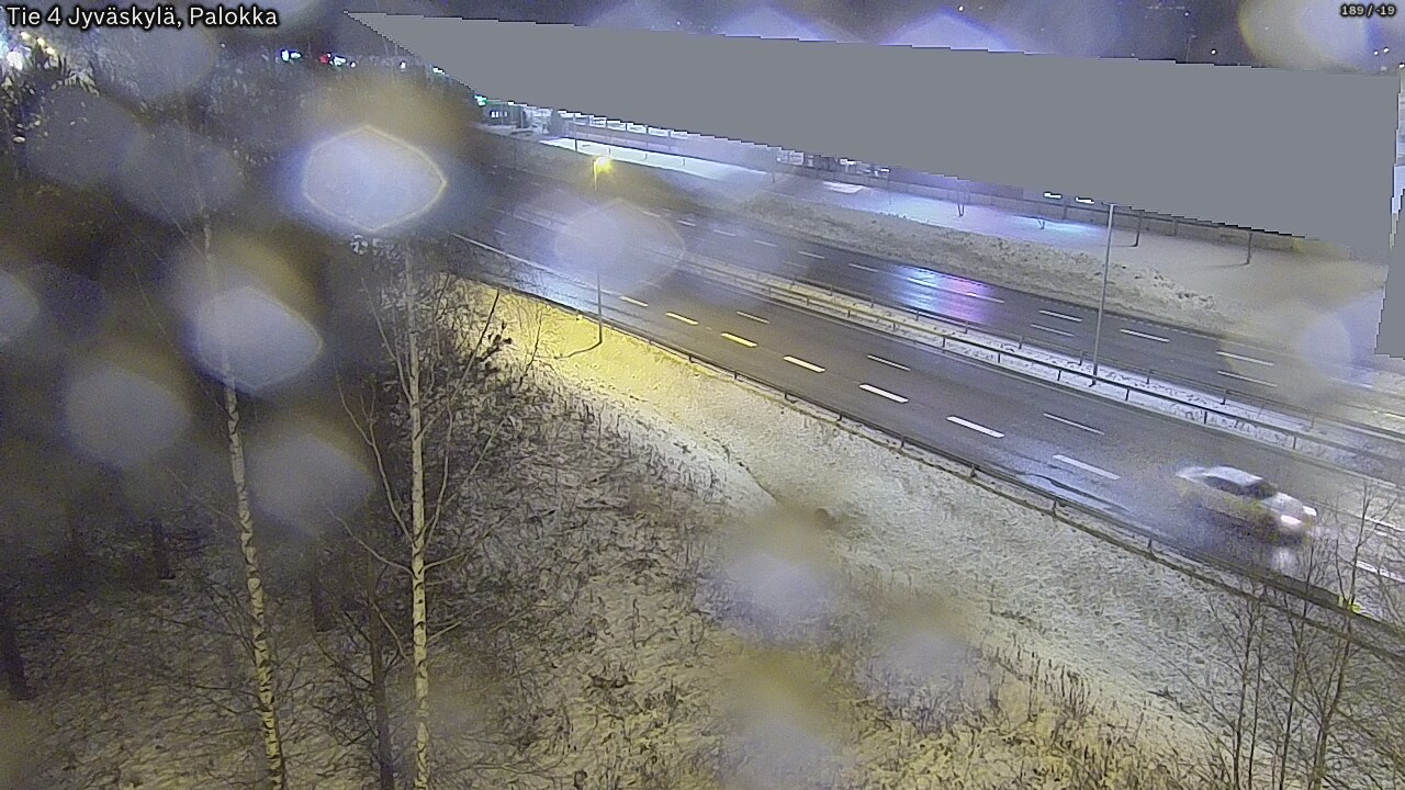 Weather Camera Image Väg 4 Jyväskylä, Palokka, Jyväskylä, Keski-Suomi