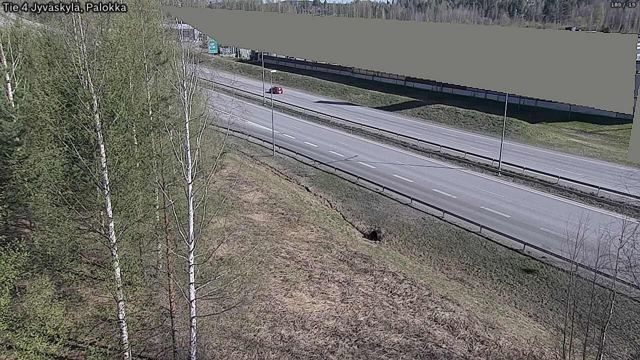Weather Camera Image Road 4 Jyväskylä, Palokka, Jyväskylä, Keski-Suomi